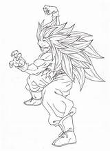 Fighting Stance Ssj3 Drawings Stances Ball Moxie2d Sketches Tail Arts sketch template