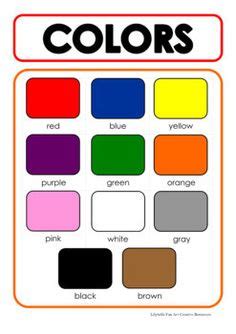 colours practice interactive worksheet  preschool   color