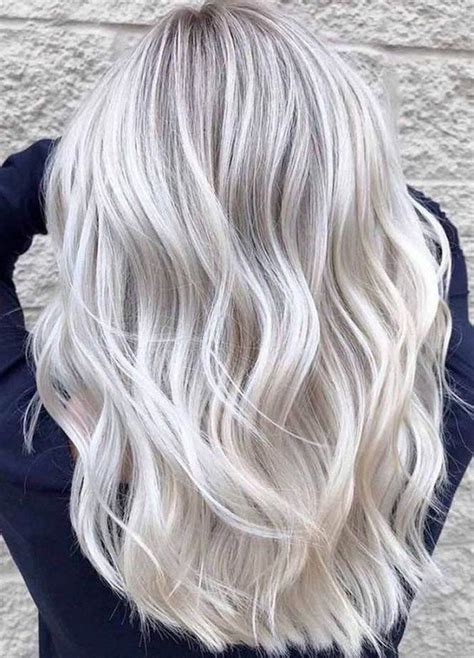 46 Platinum Pearl Blonde Hair Colors For Long Hair 6 With