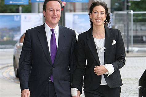 David Cameron S Wife Samantha Is Pregnant Manchester Evening News