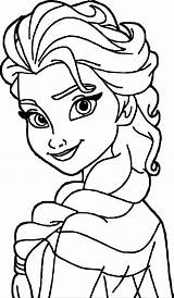 Coloring Pages Frozen Face Elsa Makeup Printable Easy Print Paint Kids Girl Template Designs Sketch Popular sketch template