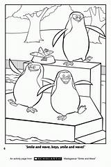 Coloring Madagascar Penguins Pages Colouring Penguin Kids Zoo Printable Sheets Animal Print Popular Books Color Movie Spalvinimo Coloringhome Easy sketch template