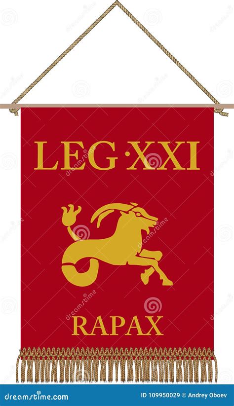 roman standard was a prominent symbol used in ancient rome vintage