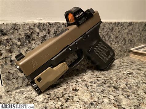 Armslist For Sale Glock 19 Gen 4 W Holosun Red Dot And Inforce Light