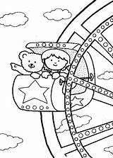 Ferris Wheel Coloring Designlooter 47kb 699px sketch template