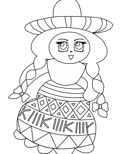 mexican coloring pages  print coloring home