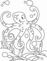 Coloring Octopus Pages Print Armstrong Louis Color Muscular Printable Getdrawings Getcolorings Baby sketch template