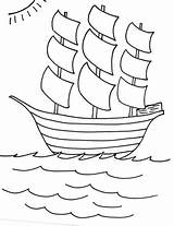 Mayflower Drawing Coloring Getdrawings Drawings sketch template