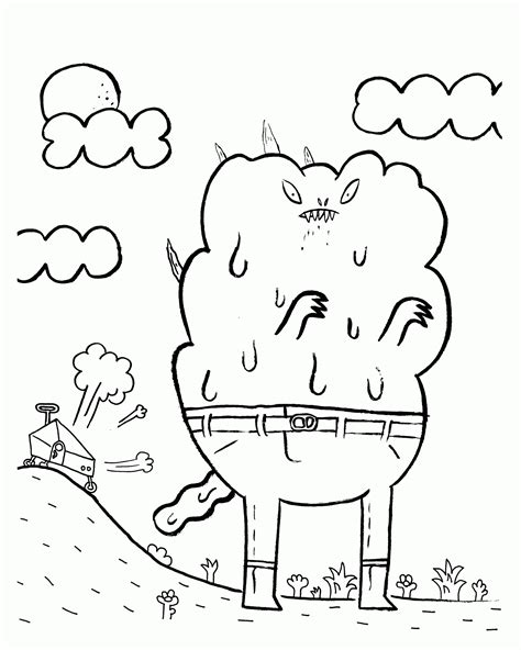 cartoons coloring pages coloring home