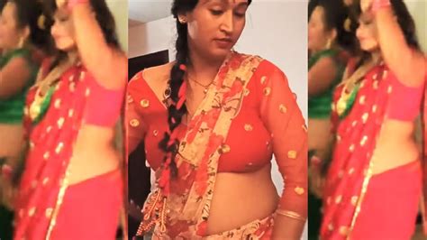 Hot Nepali Aunty Teej Dance Hot Saree Wedding Dance Bhabhi