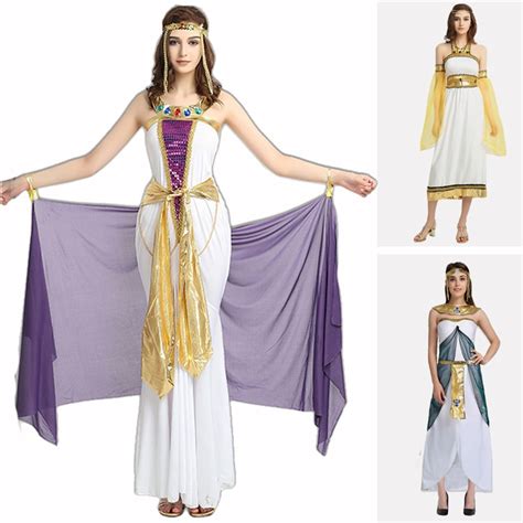 cosplay ladies fancy dress egypt roman cleopatra women egyptian empress