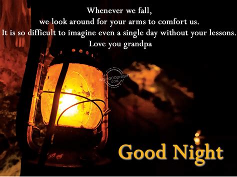 Good Night Wishes For Grandfather Good Night Pictures