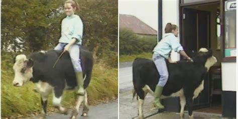 This Westmeath Girl Used To Ride Her Cow To The Shops