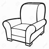 Chair Clipart Sofa Armchair Drawing Furniture Recliner Chairs Leather Table Clip Clean Bedroom Sunset Bedrooms Clipartmag Series Clipground Drawings Getdrawings sketch template