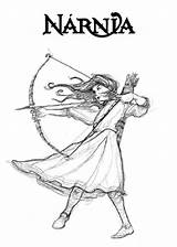 Narnia Susan Lucy Pevensie Aslan Caspian Monde Cronicas Colorkiddo Lamppost sketch template
