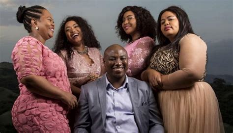 polygamist  reality tv star musa mseleku praises    wives