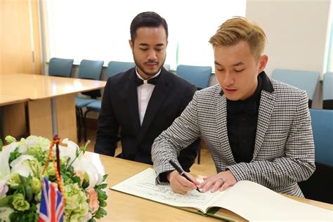the british embassy celebrates its first same sex marriage in vietnam gov uk