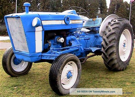 horsepower rating   ford  tractor
