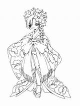 Coloring Pages Anime Colouring Lineart Deviantart Adult Chibi Jadedragonne Manga Coloriage Sheets Kids Books Sakura Digi Cute Yampuff Printable Color sketch template