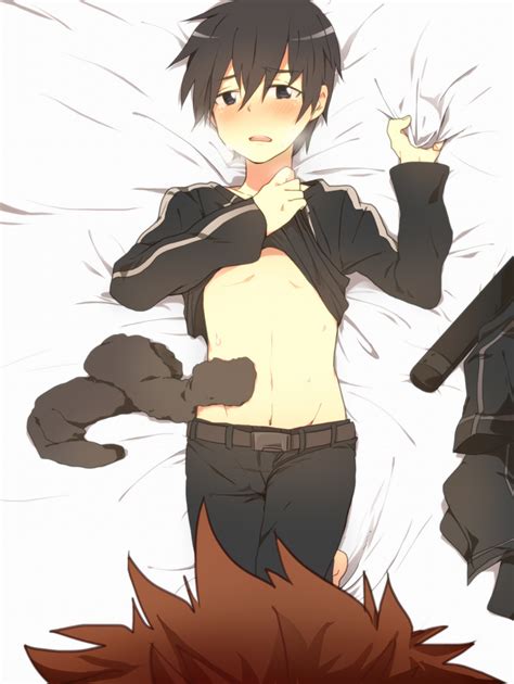 sword art online kirito yaoi