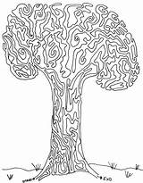 Mazes Maze Tree sketch template