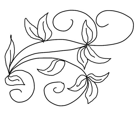 flower vine pages coloring pages