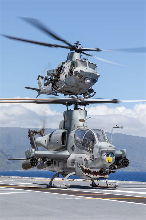 bell delivers marine corps final ah  helicopter seapower