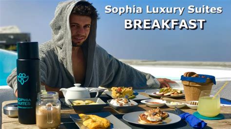 Breakfast At Sophia Luxury Suites Youtube