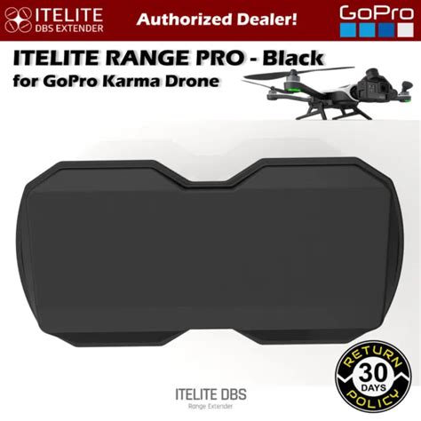 itelite dbs range extender antenna rangepro  gopro karma drone black eur  picclick