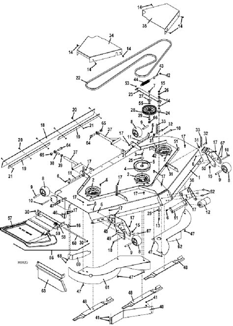 deck assembly  grasshopper lawn mower parts diagramsthe mower shop