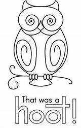 Coloring Owls Owl sketch template