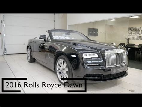 rolls royce dawn interior  exterior review youtube