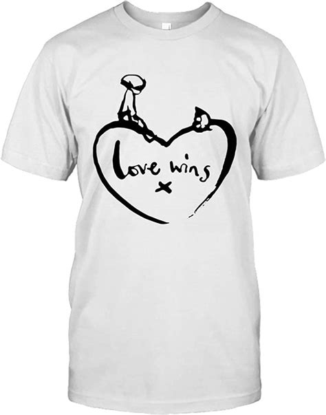 Comic Relief Love Wins T Shirt White Clothing