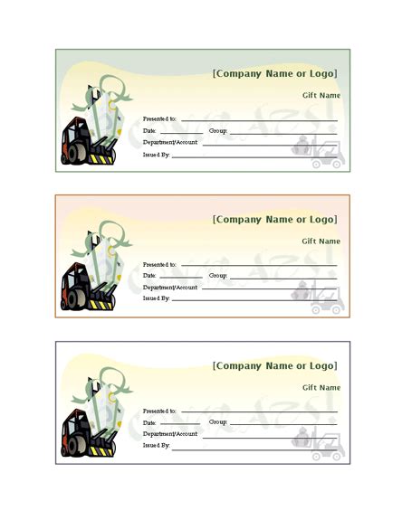 gift certificate templates microsoft word templates