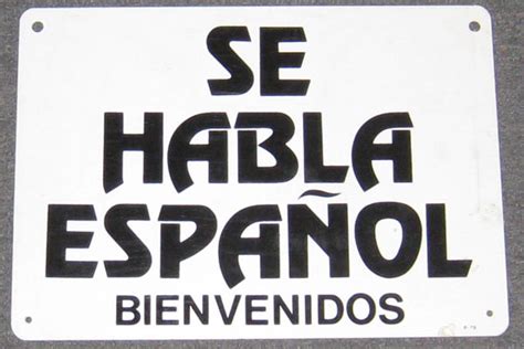 spanish signs