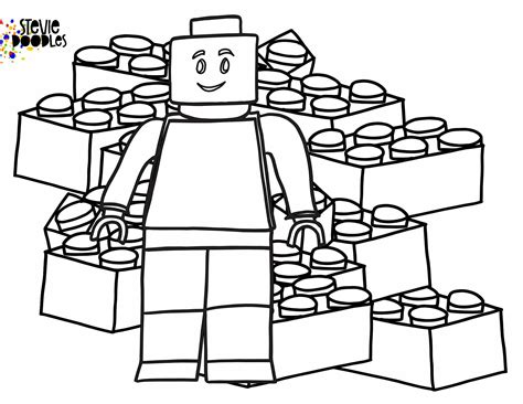 printable lego coloring pages  kids