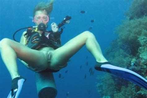 scuba diving in search of the elusive bearded clam