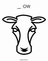 Coloring Ow Cow Head Milking Barn Twistynoodle Favorites Login Add Noodle Cursive Outline sketch template