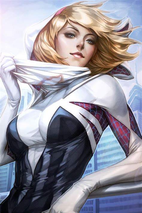 Friday Feature Stanley ‘artgerm Lau Gwen Stacy As Spider Gwen Comic