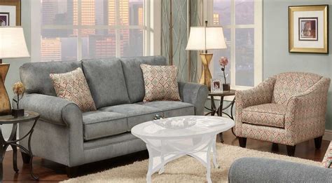chelsea home ellis sofa set gray chf 632234 sofa set at