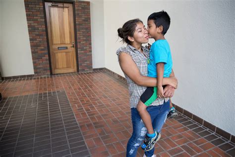 Immigrant Mother And Son Reunited In Texas After Months Apart Boston