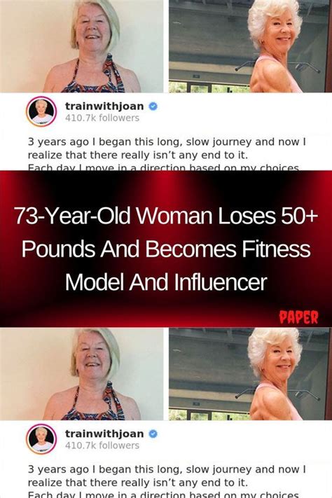 An Old Woman Looks 50 Pounds And Becomes Fitness Model And Influencer
