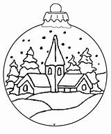 Ornaments Weihnachts Ausmalen Zeichnen Stempel Kerstbal Kerst Kerk Schneekugel sketch template