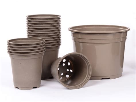 aeroplas taupe eco pots  container pot  bhgs