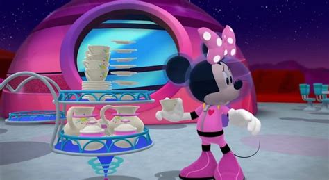 minnie picked   tea cup   saucers  immediately