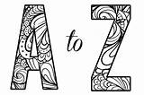 Artistic Lettering sketch template