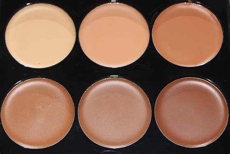 sleek makeup cream contour kit review swatches  ree