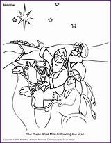 Coloring Wise Men Star Kids Three Following Pages Christmas Biblewise Bible Nativity School Fun Sunday Sheets Jesus Wisemen Shepherds Activities sketch template