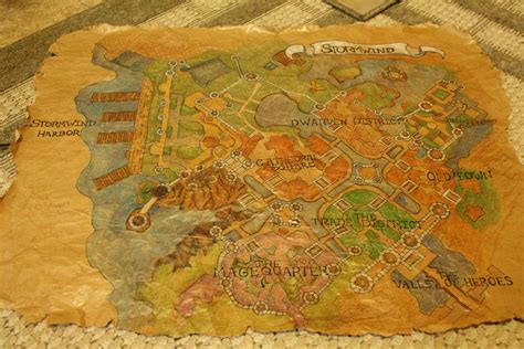 World Of Warcraft Map Stormwind Photo Updated By