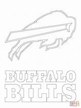 Coloring Logo Bills Buffalo Pages Printable Football Print Color Super Sheets Browns Sport Supercoloring Original Choose Board Silhouettes sketch template